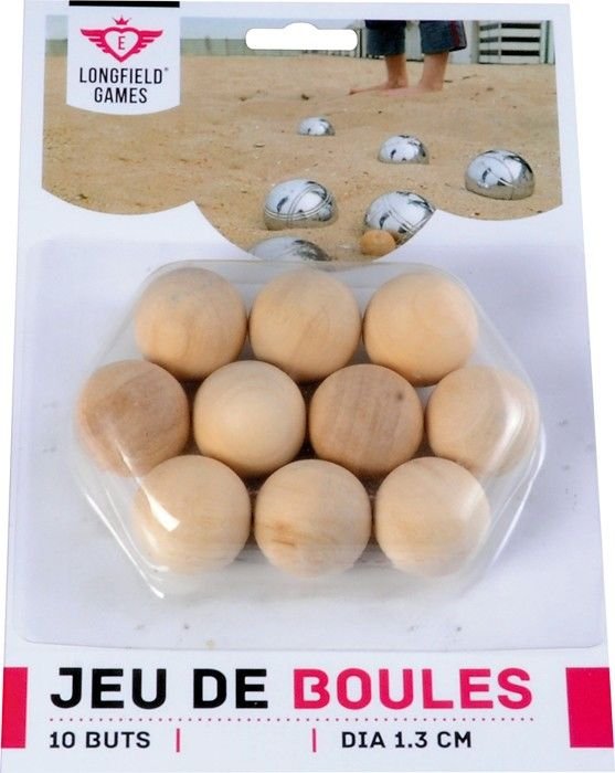 Boules Set Buts Natural 10p