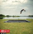 BERG Ultim Champion FlatGround Trampoline 500 Gris miniature