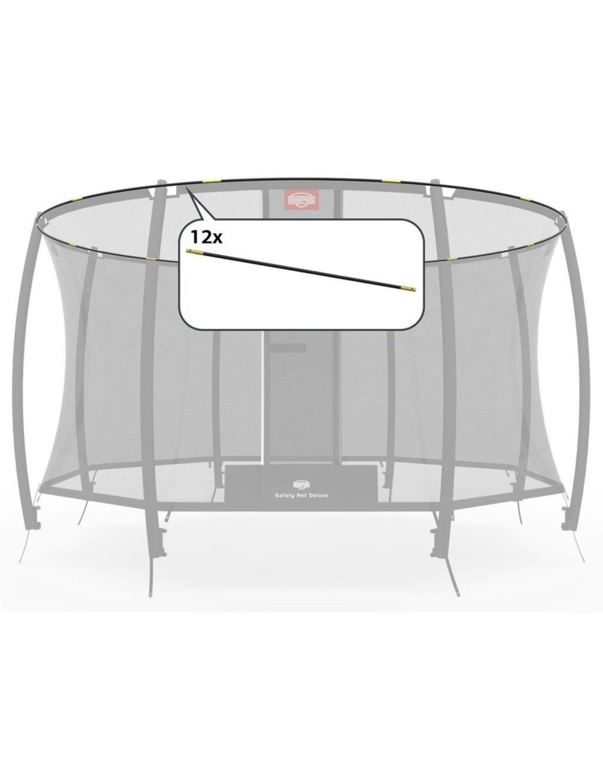 Berg Safety Net T-series - Hoop set 430