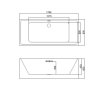 West Freestanding Bath Therese thumbnail