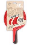 Raquette de tennis de table Cornilleau Softbat rouge d'extérieur miniature