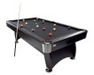 NORTH Gardone Pool Table Black/Black 8FT thumbnail
