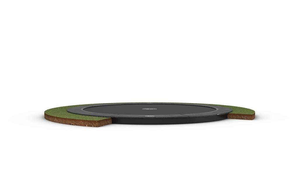 BERG Champion FlatGround Trampoline 430 Grey AirFlow