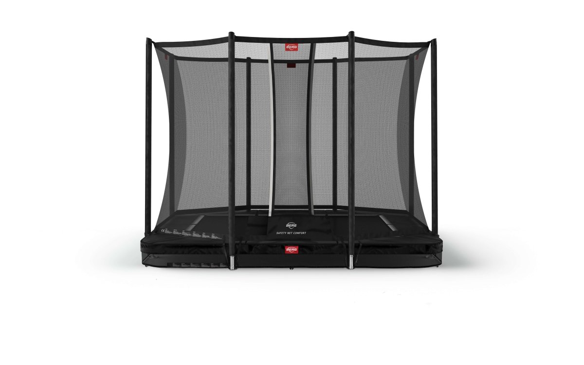 BERG Ultim Favorit InGround Trampoline 280 Noir + Safety Net Comfort