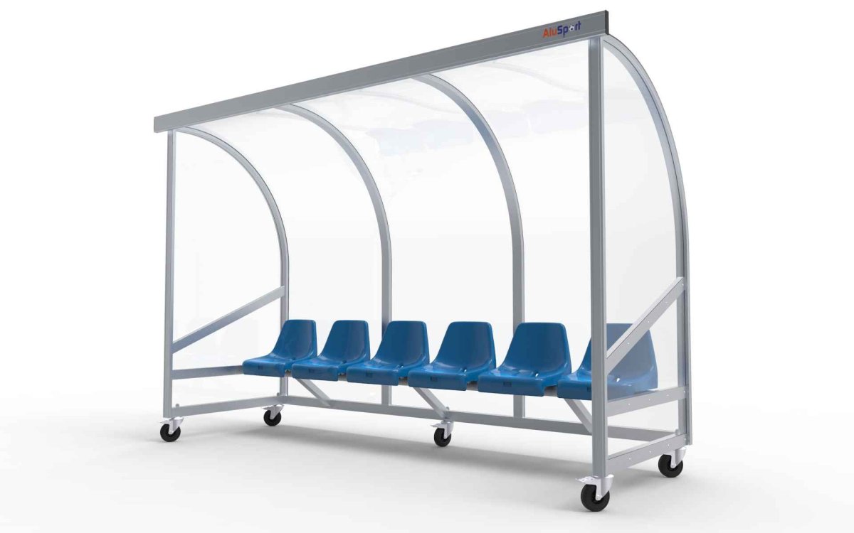 Alusport Dug-Out mobile pour 5-6 personnes DO300VZ Modèle C