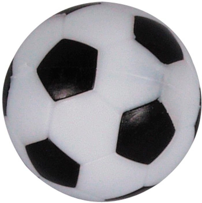 Black/White Foosball Balls with Profile