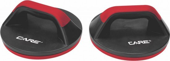 Care Fitness - Ensemble de supports de pompes rotatifs - Barre de pompes 2 pièces