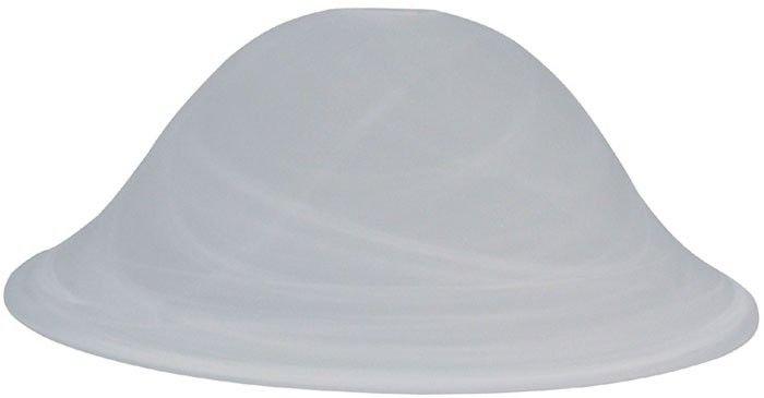 Replacement billiard lamp shade 37 cm, glass