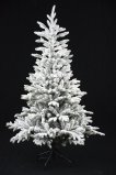 Sapin de Noël artificiel Kingston Flocked PE articulé 150cm miniature