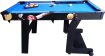 Table de billard (pool) TopTable Fun pliable noir/bleu 5FT miniature