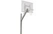 NORTH Euro Court Poteau de basket à usage public galvanisé fixe miniature
