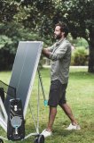 Table de tennis de table Cornilleau Sport 100X Grise miniature