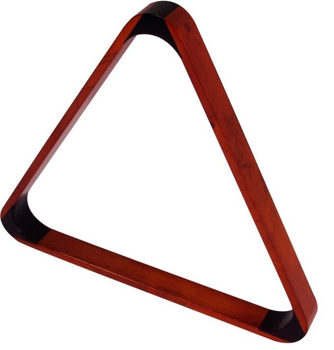 Triangle pool 57,2 mm érable foncé deluxe