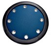 NORTH Table de poker Texas Bleue Ronde 8 personnes miniature