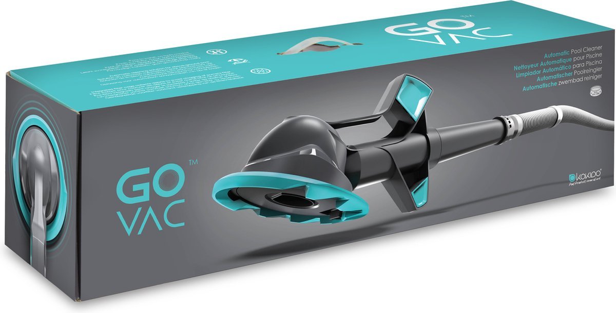Kokido - Go Vac - Aspirateur de piscine 3m³/h - Raccord pompe