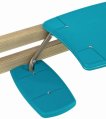 Picnic table and seats - Turquoise thumbnail