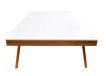 NORTH The O Table de tennis de table Chêne/Blanc miniature