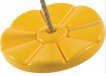Balançoire disque en plastique - Jaune miniature