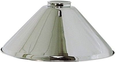 Replacement billiard lamp shade 37 cm, chrome
