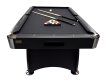 NORTH Gardone Pool Table Black/Black 8FT thumbnail