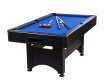 NORTH Torino Pool Table Black/Blue 6FT thumbnail