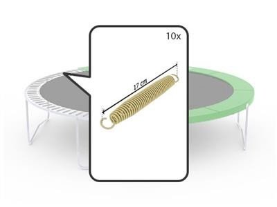 Berg Favorit Goldspring Basic ressorts de trampoline (10x)