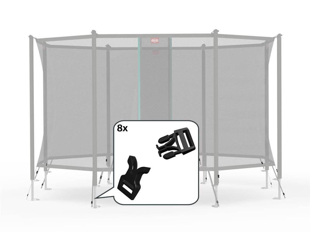 Berg Safety Net - Click buckles (8x)