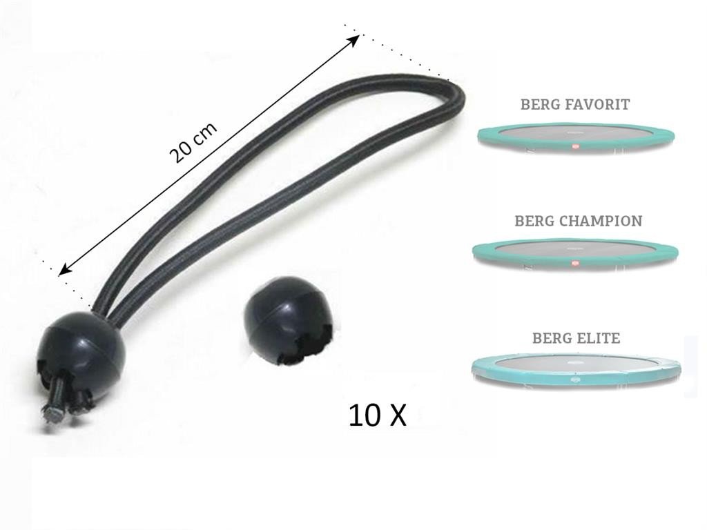 Berg Elastics for padding, pack of 10