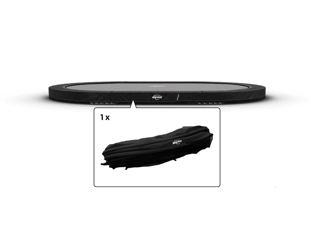 BERG Grand Champion - InGround Coussin de protection 520 noir (22cm)