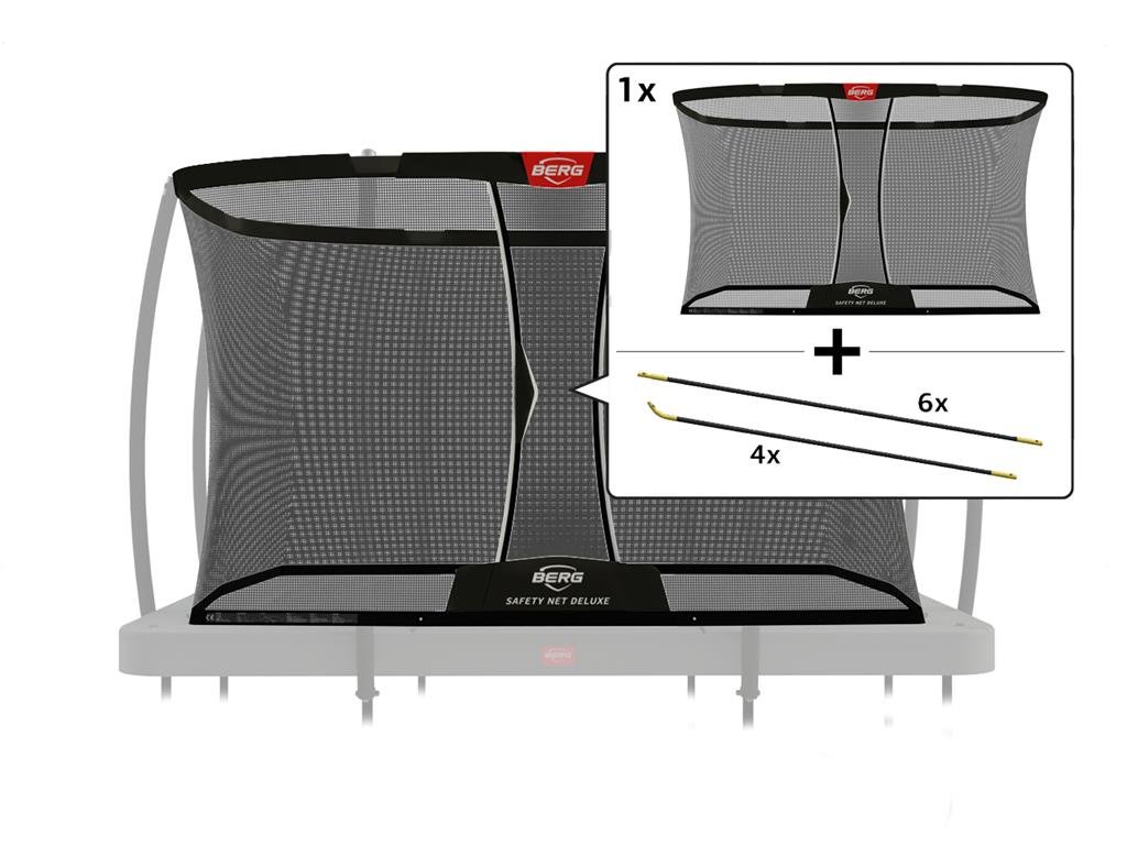 BERG Ultim Safety Net Deluxe - Filet seul 330 + jeu d'arceaux