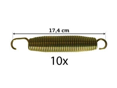 Berg Goldspring+ Lot de 10 ressorts