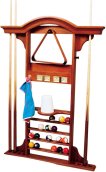DeLuxe pool cue rack for 8 cues thumbnail
