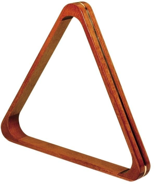 Triangle snooker 52,4 mm bois/laiton Deluxe