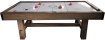 TopTable Dining Timber table de air-hockey avec tennis de table Wood/Blanc 7FT miniature