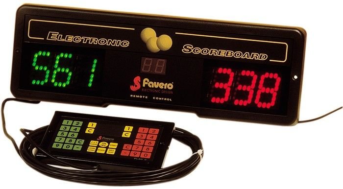Favero Play 8 Scoreboard with Remote Control