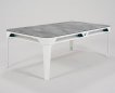 Cornilleau Plateau de table Hyphen "Stone" blanc miniature