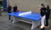 Heblad Concrete Table Tennis Table Blue Square Corners thumbnail