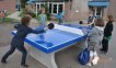 Heblad Concrete Table Tennis Table Blue Square Corners thumbnail