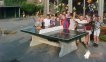 Heblad Concrete Table Tennis Table Green Square Corners thumbnail