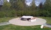 Heblad Concrete Round Table Tennis Table Natural thumbnail