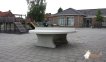 Heblad Concrete Round Table Tennis Table Natural thumbnail