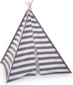 Childhome Collections Tipi Tent Grey White Stripes thumbnail