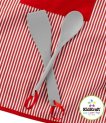 Kidkraft Tasty Treats Chef Accessory Set - Red thumbnail