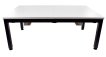 NORTH Essence Table de billard/Table à manger Noir/Blanc 7FT miniature