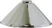 Replacement billiard lamp shade 37 cm, chrome thumbnail