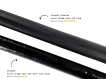 EXIT Elegant Premium Trampoline 253 + Safetynet Deluxe Noir miniature