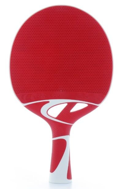 Raquette de tennis de table Cornilleau Tacteo 50 rouge d'extérieur