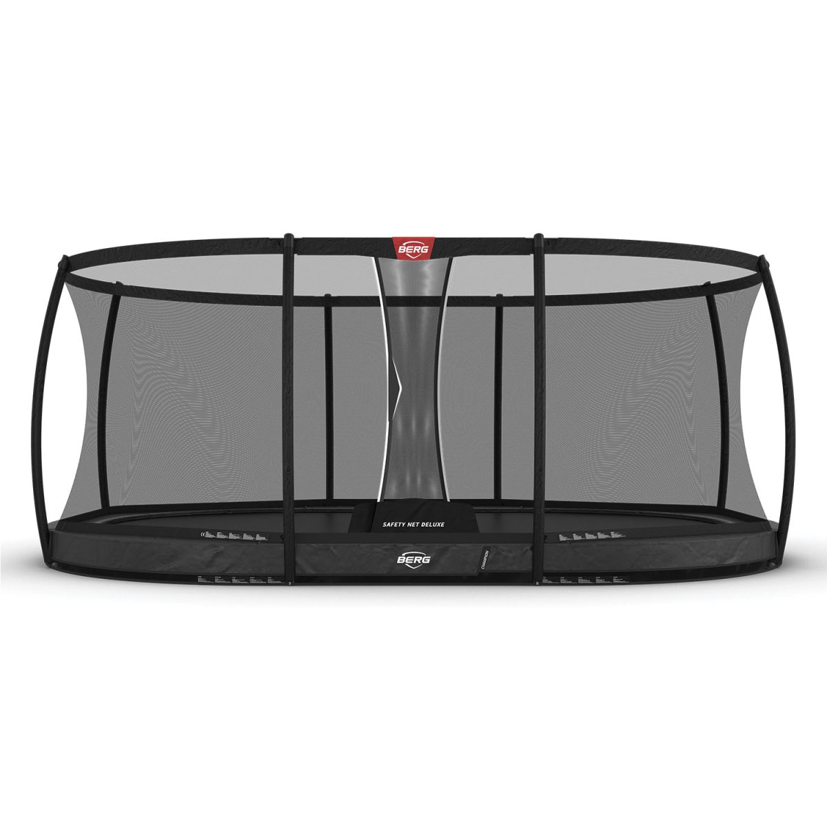 BERG Grand Champion InGround Trampoline 520 Gris + Safety Net Deluxe