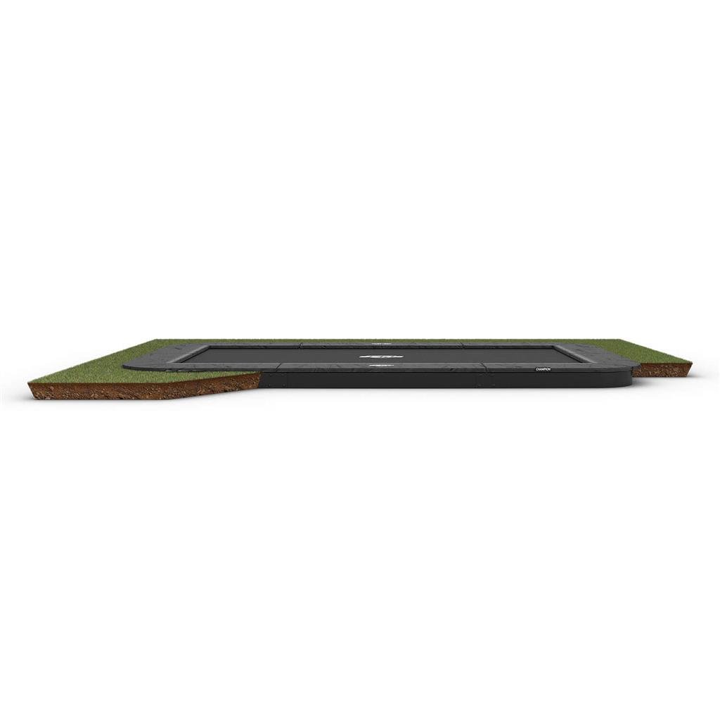 BERG Ultim Champion FlatGround Trampoline 410 Grey