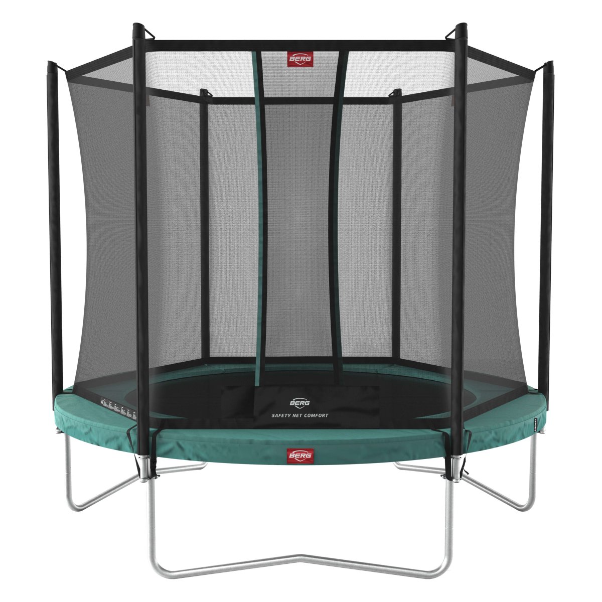 BERG Favorit Regular Trampoline 330 Green + Safety Net Comfort